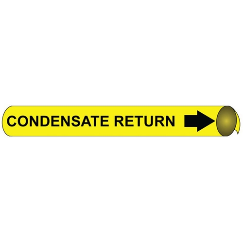 Condensate Return Precoiled/Strap-On Pipe Marker (A4026)