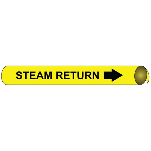 Steam Return Precoiled/Strap-On Pipe Marker (C4098)