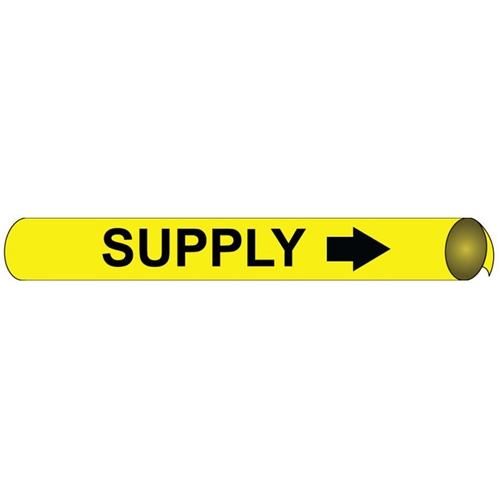 Supply  Precoiled/Strap-On Pipe Marker (E4102)