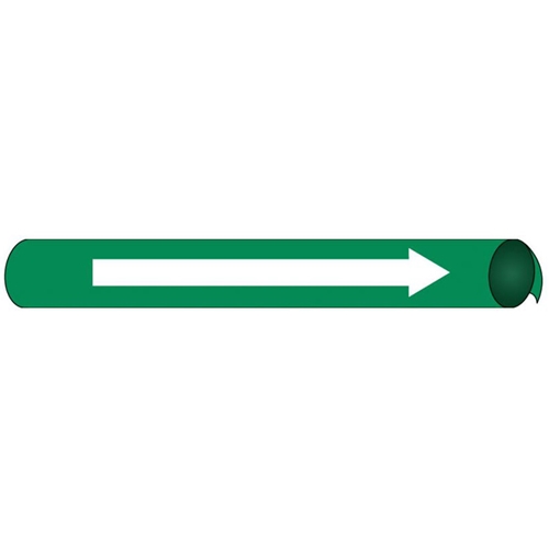 Direction Arrow Precoiled/Strap-On Pipe Marker (E4116)