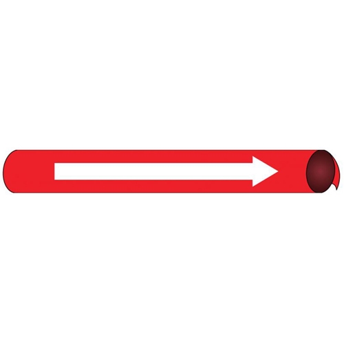 Direction Arrow Precoiled/Strap-On Pipe Marker (G4117)