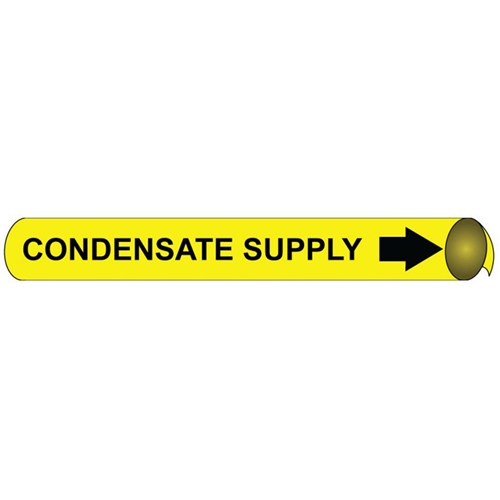 Condensate Supply Precoiled/Strap-On Pipe Marker (H4027)
