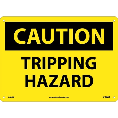 Caution Tripping Hazard Sign (C404RB)