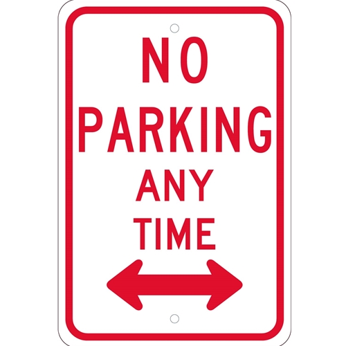 no parking anytime sign no parking anytime sign