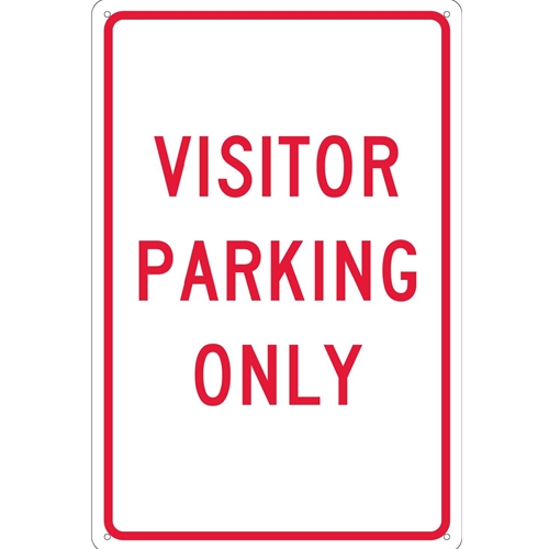 Visitor Parking Only Sign (TM7G)