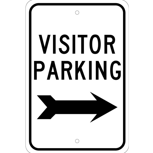 Visitor Parking Sign (TM8J)