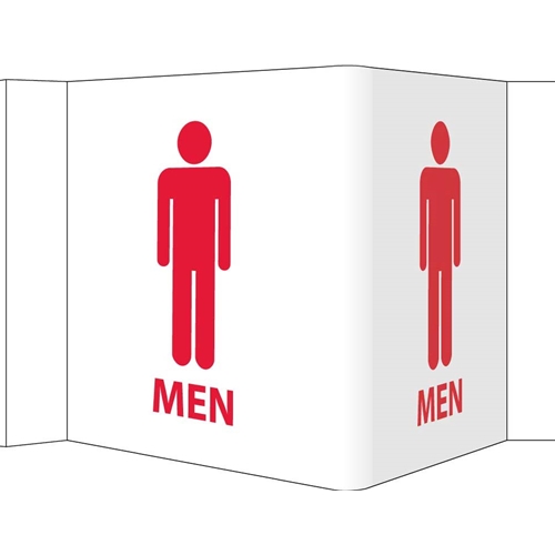 3-View Men Sign (VS4W)