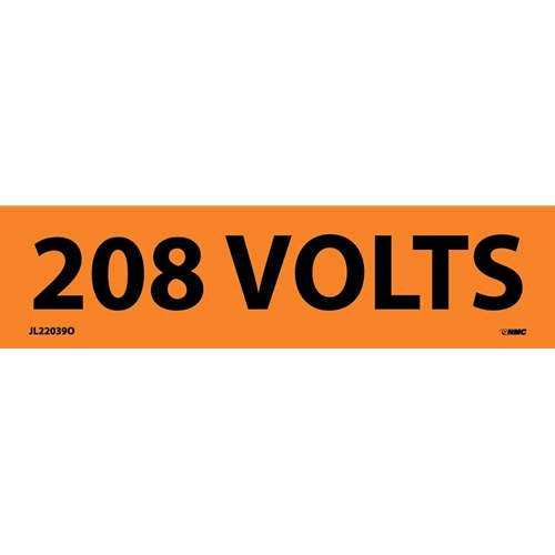 208 Volts Electrical Marker (JL22039O)