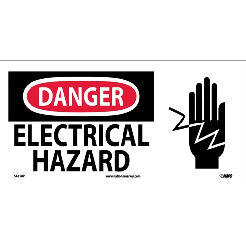 Danger Electrical Hazard Sign (SA158P)