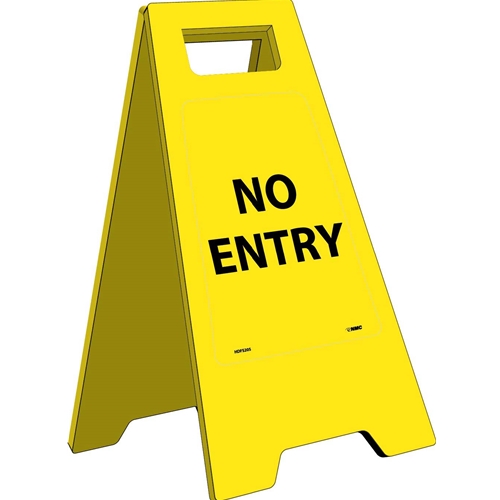 No Entry Heavy Duty Floor Stand (HDFS205)