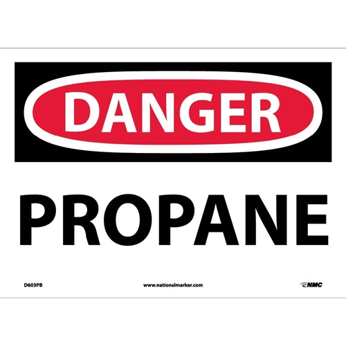 Danger Propane Sign (D603PB)