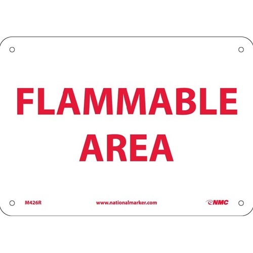 Flammable Area Sign (M426R)
