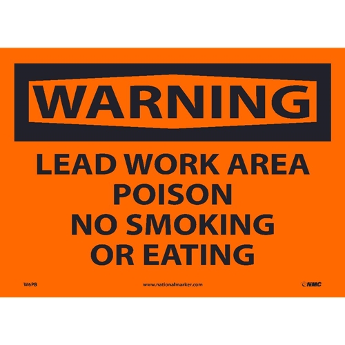 Lead Work Area Sign (W6PB)
