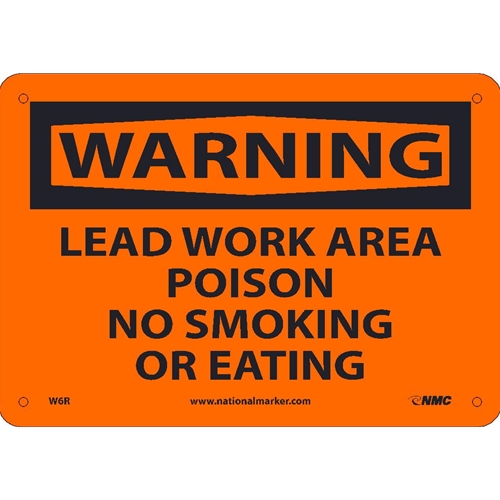 Lead Work Area Sign (W6R)