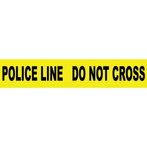 Police Line Do Not Cross Printed Barricade Tape (PT13)
