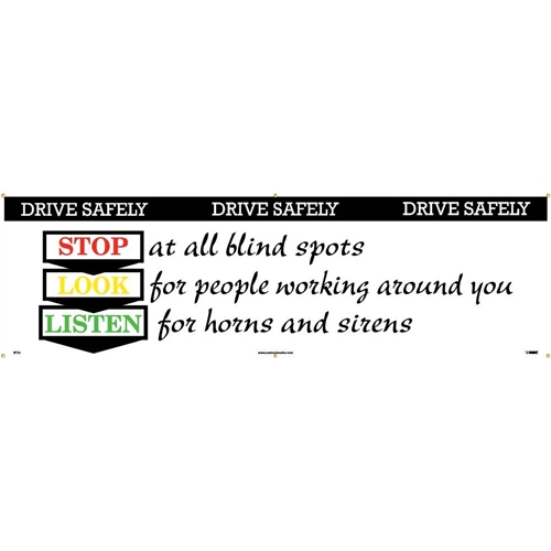 Drive Safely Banner (BT22)
