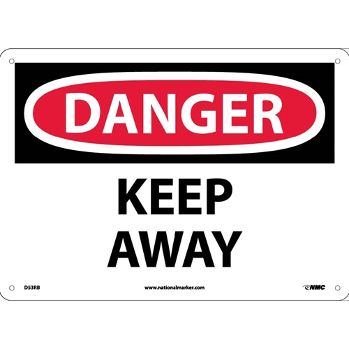Danger Keep Away Sign (D53RB)
