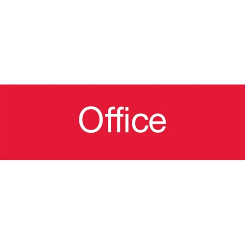 Office Engraved Sign (EN16R)