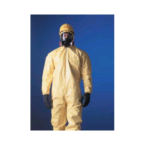 DuPont Tychem QC Coveralls, No Elastic, Bound Seam