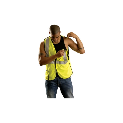 OccuLux ANSI Class 2 Cool Mesh Break-Away Vest, Yellow