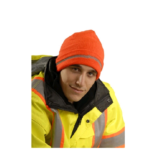 OccuLux Hi-Viz Knitted Cap w/ 3M Reflective Thread