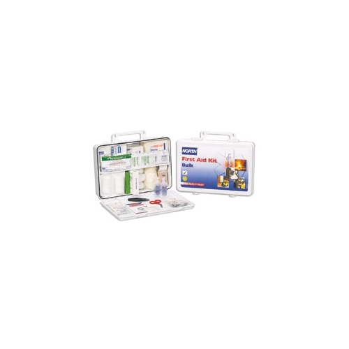 North Bulk First Aid Kit, 75 Person, Plastic