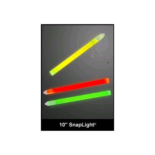 10" Cyalume 2 Hour SnapLight Lightstick, Lime Green