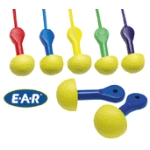 E-A-R Express Pod Plugs Corded-Blue