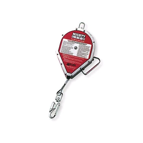 Miller RL MightyLite Self Retracting Lanyard, 3/16" Galvanized Steel Cable