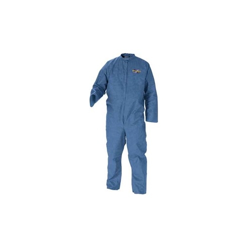 KleenGuard A20 Coveralls, Blue Demin, Zipper Front