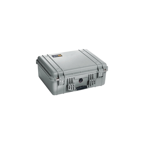 Pelican™ 1550 Case with Foam (Silver)