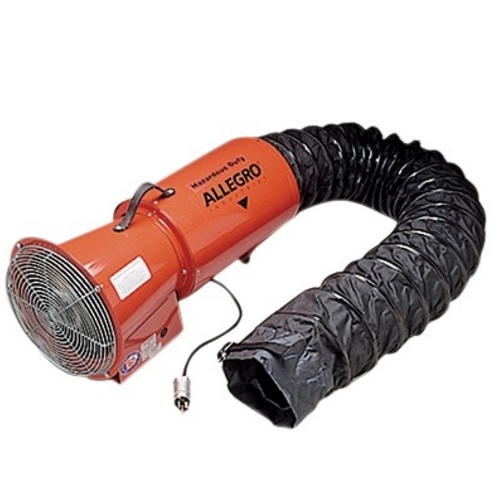 Allegro AC Axial Explosion Proof Blower w/15' Ducting