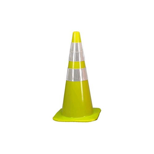 Allsafe SMC 18 inch Fluorescent Lime W Series Traffic Cone