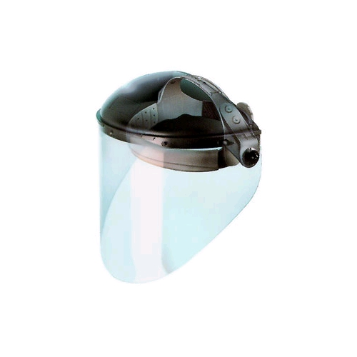 FibreMetal Faceshield w/4" Crown Protector, Clear