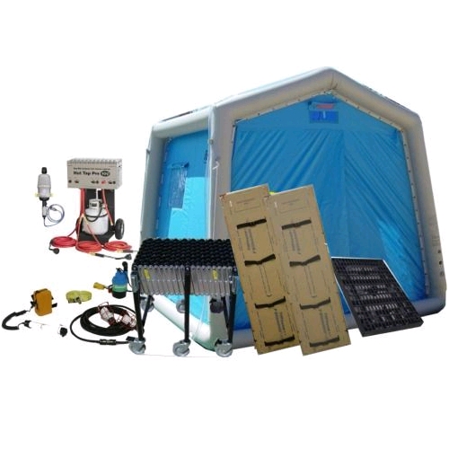 Complete Hazmat Decon System includes 2 Line Decontamination Shower System