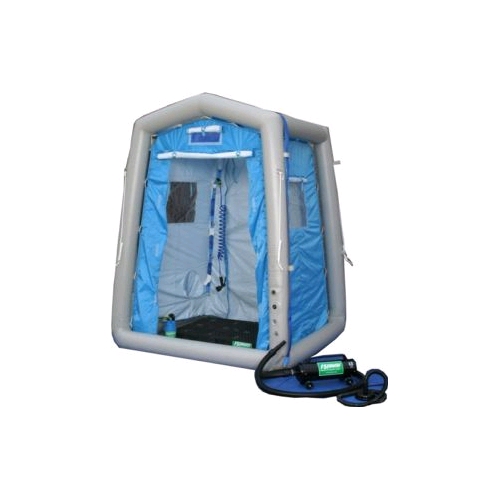 First Responder Hazmat/Decon Shower System