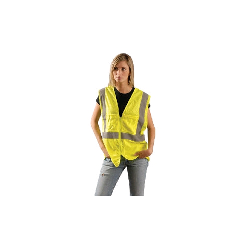 OccuLux ANSI Class 2 Economy Surveyor's Mesh Vest, Yellow