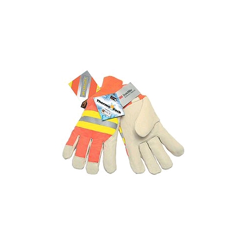 Memphis Reflective Pig Skin Gloves, XLarge
