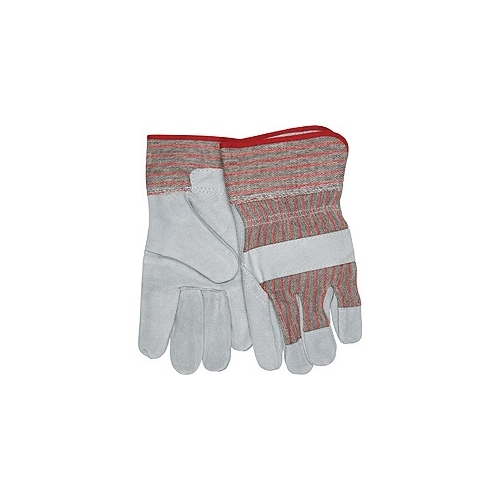 Memphis Shoulder Split Leather Gloves, 2-1/2" Starched Safety Cuffs, Mens