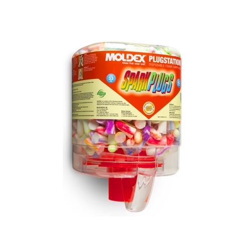 Moldex 6644 PlugStation-Dispenser w/ SparkPlugs Earplug