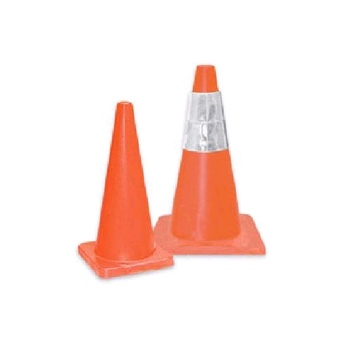North 18" Hi-Viz Orange EVA Traffic Cone